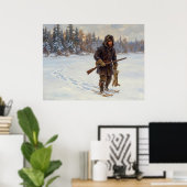 Winter Hunt Poster (Heimbüro)