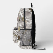Winter Hunting Camouflage Look Bedruckter Rucksack (Rechts)