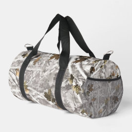 Winter Hunting Camouflage Look Duffle Bag