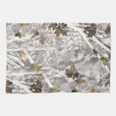 Winter Hunting Camouflage Look Geschirrtuch (Horizontal)