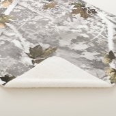 Winter Hunting Camouflage Look Sherpadecke (3/4)