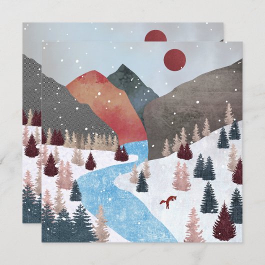 Winter Hunting Fox (Vorne/Hinten)