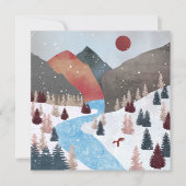 Winter Hunting Fox (Vorderseite)