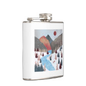 Winter Hunting Fox Flachmann (Rechts)