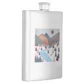 Winter Hunting Fox Flachmann (Rechts)