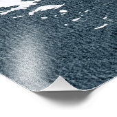 Winter Hunting Fox Fotodruck (Ecke)