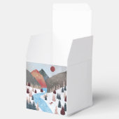 Winter Hunting Fox Geschenkschachtel (Geöffnet)