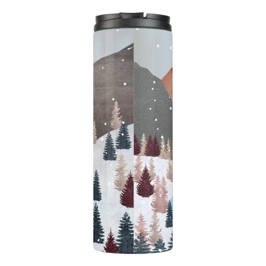 Winter Hunting Fox Thermosbecher (Rückseite)