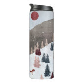 Winter Hunting Fox Thermosbecher (Nach rechts gedreht)