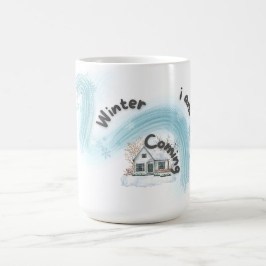 Winter, i am coming kaffeetasse (Mittel)
