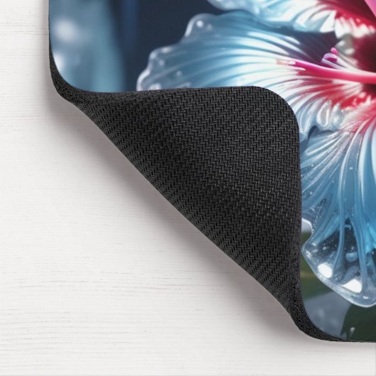 Winter Ice Blume Mousepad (Ecke)