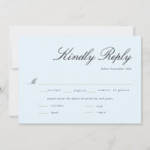 Winter Ice Botanical QR Code MeetingWedding RSVP (Vorderseite)