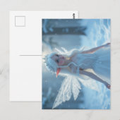 Winter Ice Fairy Princess Postkarte (Vorne/Hinten)