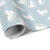 WINTER ICE SKATE URLAUB GESCHENKPAPIER (Rolleneckpunkt)