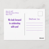 Winter Ice Skaten Birthday African American Girl Postkarte (Rückseite)