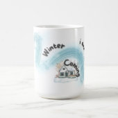 Winter, ich komme kaffeetasse (Mittel)
