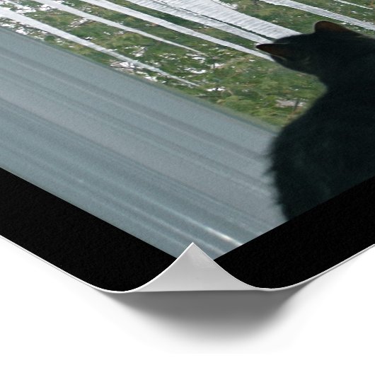 Winter Icicles Poster (Ecke)