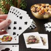 Winter Igel Playing Cards Spielkarten (In Situ)