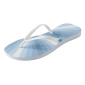 Winter Illusion Flip Flops Badesandalen (Schrägansicht)