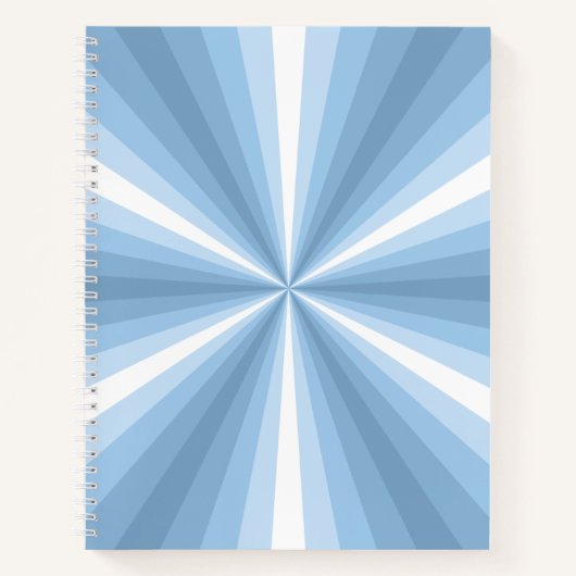 Winter Illusion SpiralNotebook Notizbuch (Vorderseite)