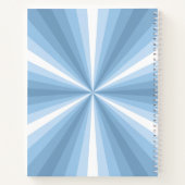 Winter Illusion SpiralNotebook Notizbuch (Rückseite)