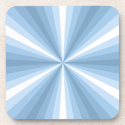 Winter Illusion Square Untersetzer (Vorderseite)