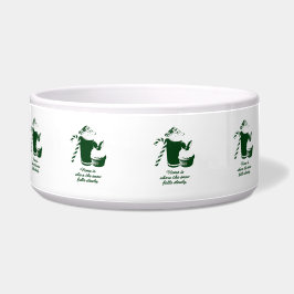 Winter illustration pet napf