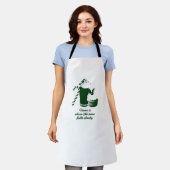 Winter illustration schürze (Getragen)