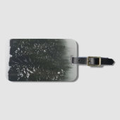 Winter im Bergwald, Oregon Gepäckanhänger (Vorderseite (Horizontal))