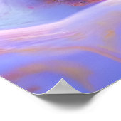 Winter im Dorf Gingerbread | AI Art Poster (Ecke)