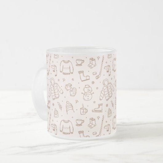 Winter im Freien Mattglastasse (Vorderseite Links)