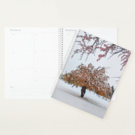 Winter im Herbstplaner Planer