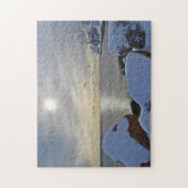 Winter im indischen Cove Puzzle (Vertikal)