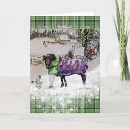 Winter im Inneren leer Einladung