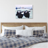 Winter im Kloster Leinwanddruck (Insitu (Schlafzimmer))