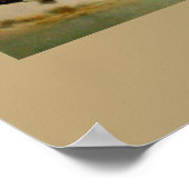 Winter im Land, Eisposter holen Poster (Ecke)