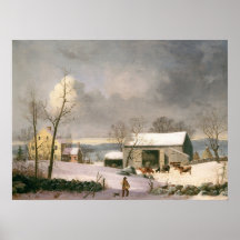 Winter im Land - GH Durrie Fine Art Poster