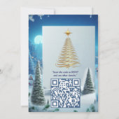 WINTER im magischen Wunderland Einladung (Rückseite)