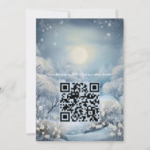 WINTER im magischen Wunderland Einladung (Rückseite)