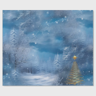 WINTER im magischen Wunderland Geschenkpapier