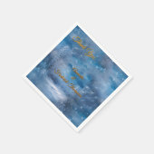 WINTER im magischen Wunderland Serviette (Ecke)