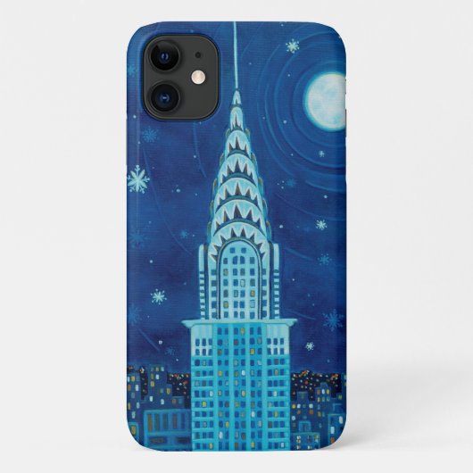 Winter im New Yorker iPhone 6 Fall Case-Mate iPhone Hülle (Rückseite)
