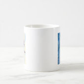 Winter im Nubble LIghthouse in Maine Kaffeetasse (Mittel)
