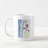 Winter im Nubble LIghthouse in Maine Kaffeetasse (Links)