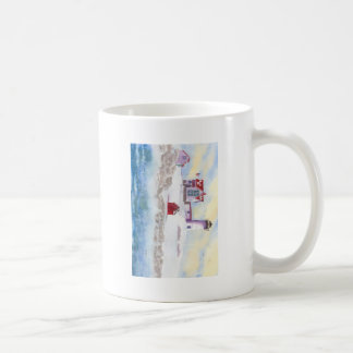 Winter im Nubble LIghthouse in Maine Kaffeetasse