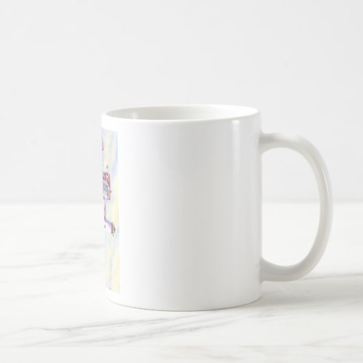 Winter im Nubble LIghthouse in Maine Kaffeetasse (Rechts)