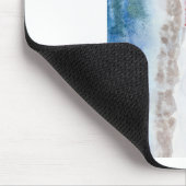 Winter im Nubble LIghthouse in Maine Mousepad (Ecke)
