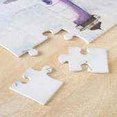 Winter im Nubble LIghthouse in Maine Puzzle (Seite)