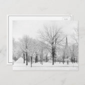 Winter im Park, 1915 Postkarte (Vorne/Hinten)