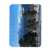 Winter im Rocky Mountain Nationalpark Colorado Magnet (Vertikal)